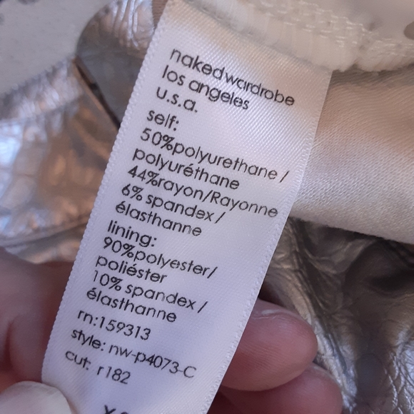 naked wardrobe los angeles, XS, Faux Reptile Rayon Blend Jeans - Picture 4 of 11